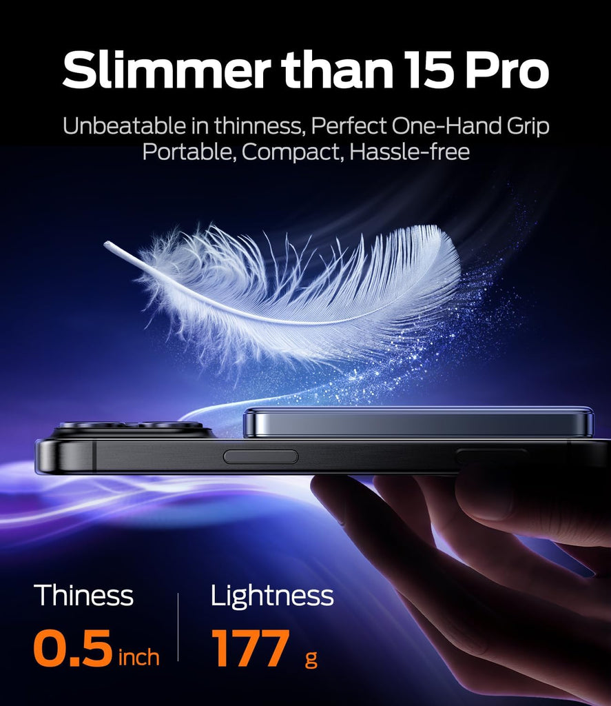 10,000mAh Magnetic Power Bank,Portable Charger iPhone 17 Air Accessories