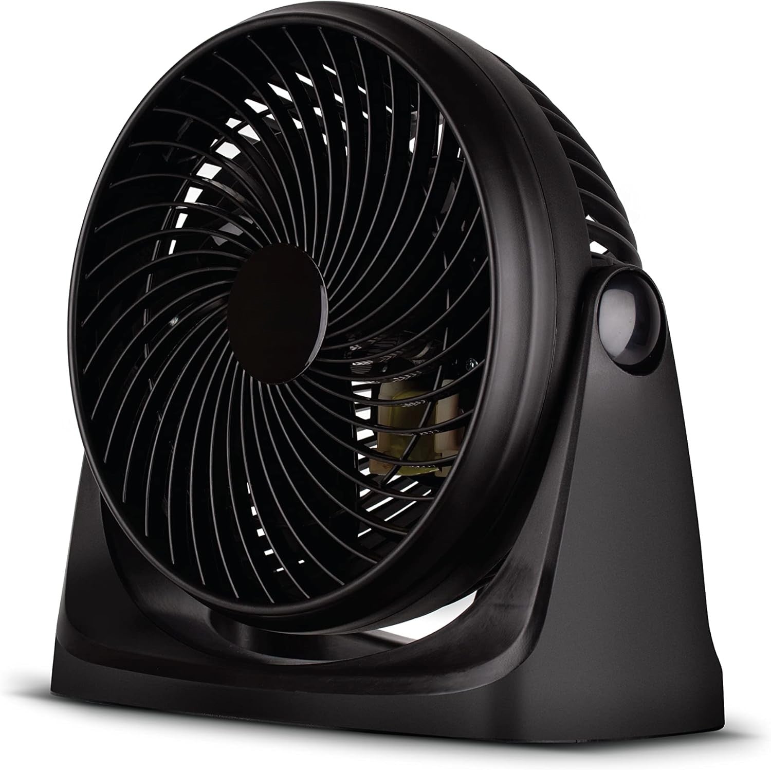 7-Inch Portable Turbo Fan, 3-Speed Settings, Desktop Personal Cooling for Table with 90° Tilt Angle Fan Head