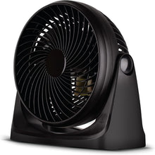 Load image into Gallery viewer, 7-Inch Portable Turbo Fan, 3-Speed Settings, Desktop Personal Cooling for Table with 90° Tilt Angle Fan Head